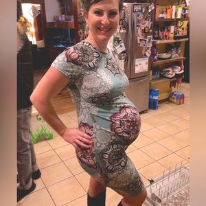 Paisley Maternity Dress from My Bump